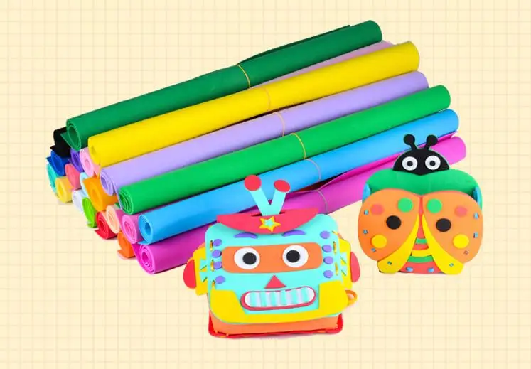 Hand material color EVA sponge paper foam 1.5MM thick 50*45CM | Игрушки и хобби