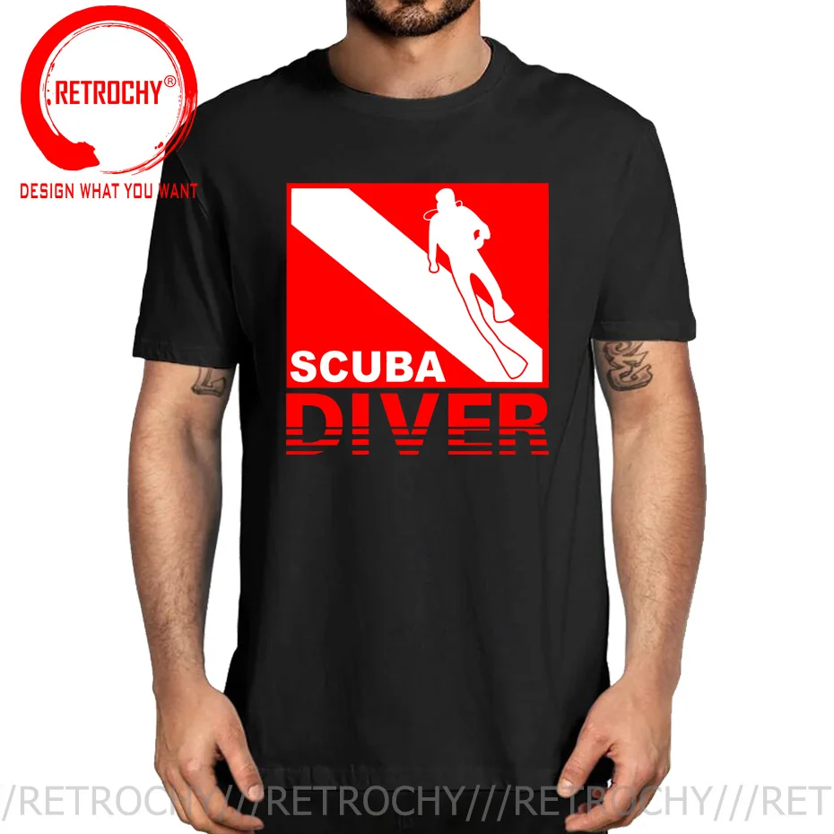 Dive Gift Tee Shirt Scuba Diving Snorkel Ocean Oxygen Atoll T shirts men New Fashion Scuba Diver T Shirt Deep Sea Diving T-Shirt