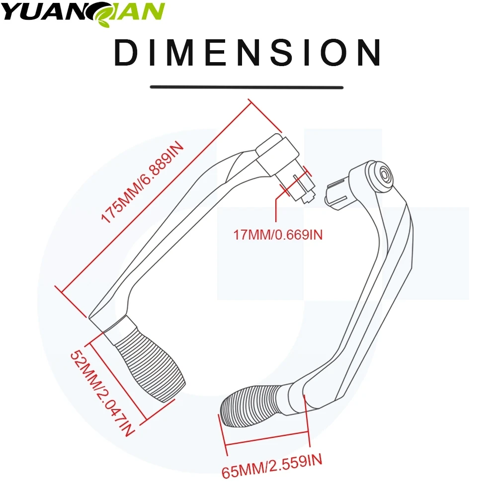 Для YAMAHA MT-03 MT03 MT 03 аксессуары для мотоциклов 7/" 22 мм ручки на руль защита Тормозная система сцепления Рычаги защита MT03