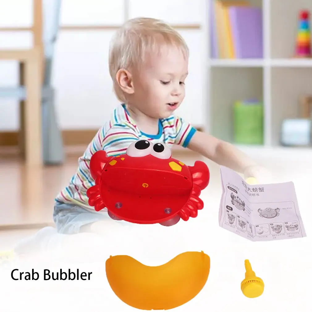 Открытый Краб Bubble детская игрушка для ванны пузырь чайник ванна для купания мыло машина игрушки с музыкой водные игрушки