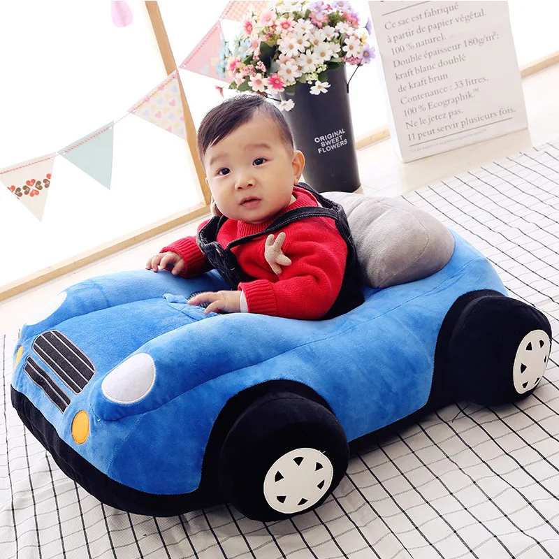 

CHILDREN'S Car Sofa Plush Toys Baby Learn to Sit Seat Safe Reliable Shatter-resistant Accompany Play Gift
