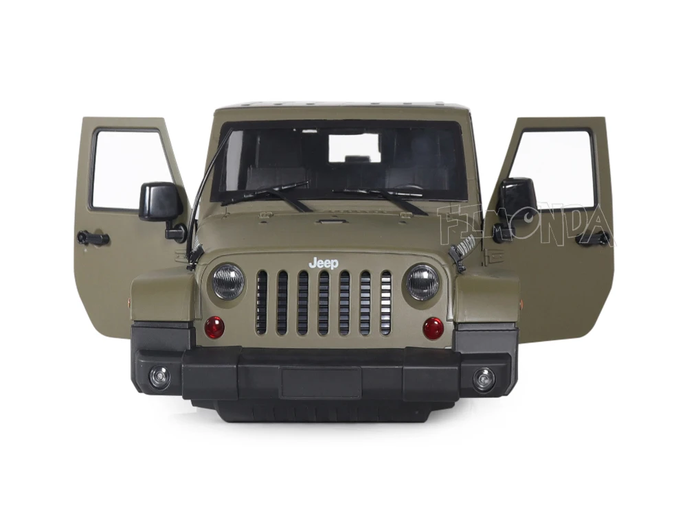 1/10 жесткий пластик 275 мм Колесная база 2 двери Вранглер JK Rubicon Корпус Корпуса для RC Гусеничный автомобиль осевой SCX10 90027 RC4WD D90 D110 CC01