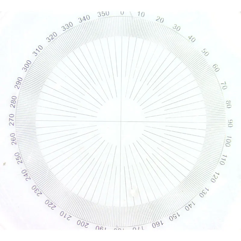 20.4mm Optical Glass Eyepiece Reticle Microscope Ocular Micrometer Slides Ocular Graticule Eyepiece micrometer