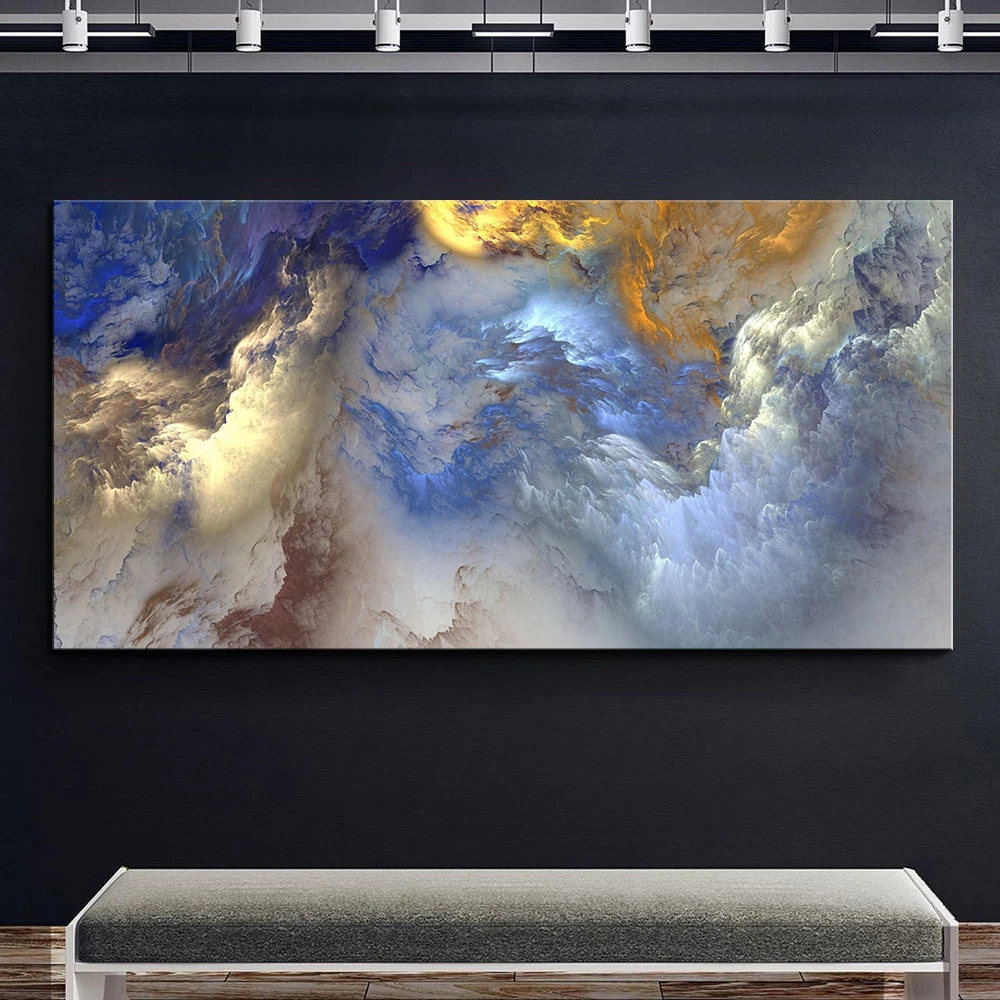 images Cheap Canvas Pictures Sale real hot sale no framed abstract cloud printed by machines abstract huge wall art painting on canvas print ancient atmosphere
