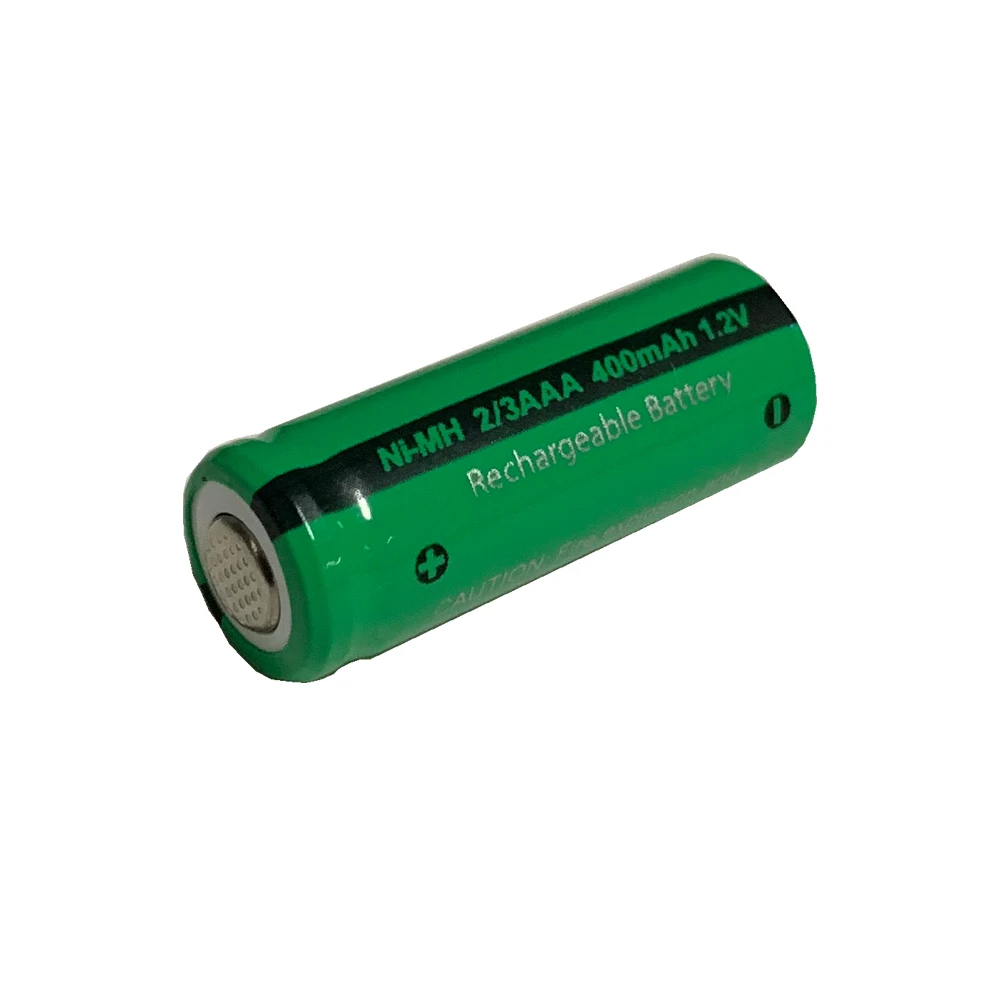 20 штук 2/3AAA 1 2 V никель металл гидридного аккумулятора 400 мА/ч гидридных или