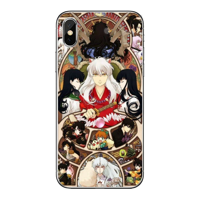 Мягкий чехол для samsung Galaxy A10 A30 A40 A50 A60 A70 A6s A8 A9s J4 J6 Prime Plus Inuyasha обувь для косплея; аниме Кагоме - Цвет: Anime-kagome-A-08