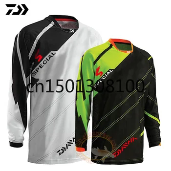 

2020 Comfortable Long Sleeve Jersey Quick Dry Fishing Cycling Hiking Jersey Large Size Fishing Clothing Anti-UV Fishing Shirt
