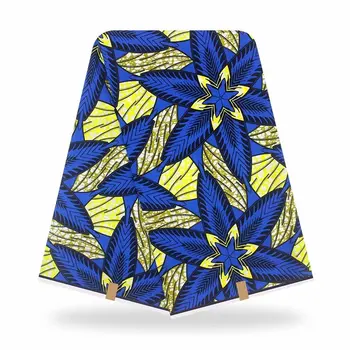 

2020 Ankara African Cotton Wax Prints Fabric African wax High Quality African Real Angola Wax Fabric For Party Dress