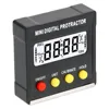 New 3 In 1 360° Electronic Digital Level Box Protractor Magnetic Base Angle Finder Bubble Backlight Angle Ruler Measuring Tools 5