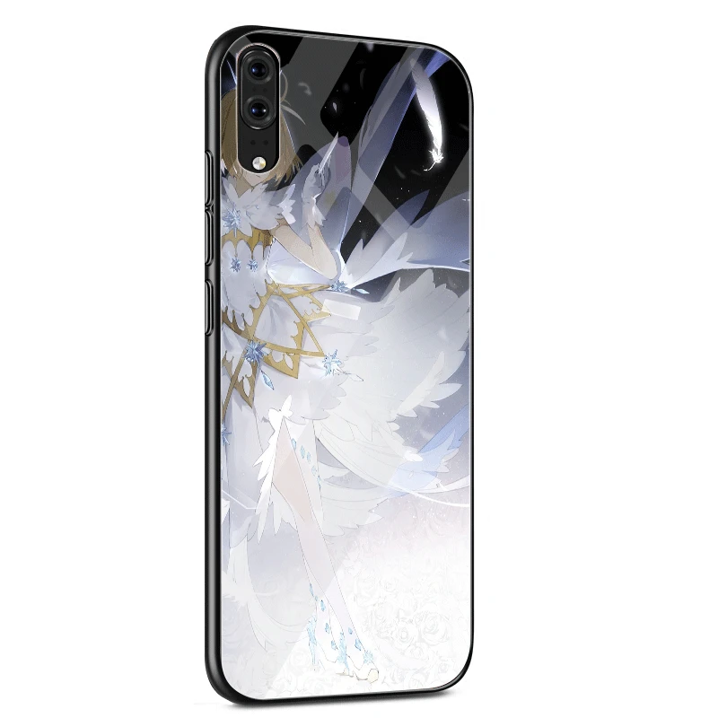 Чехол стекло для huawei P30 P20 P10 Honor 9 10 mate 20 Pro Lite 7A 8X Y9 Y6 P Smart Cover аниме Cardcaptor Sakura - Цвет: G4