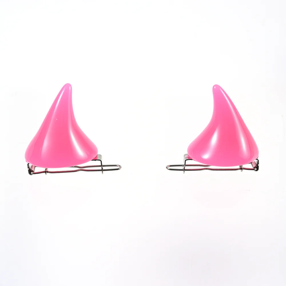 Hair clips,hair accessories 2Pcs Small Demon OX Horn Hairpins Gothic Party Cosplay Costume Pin Hairpins Costume Horn Halloween Hair Accessories Clip