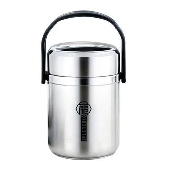 

Food Container Large Capacity Vacuum Lunch Box Outdoor Tableware Portable Students Winter Adult Picnic Stainless Steel Leakproof