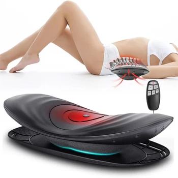 

Electric Airbag Lumbar Traction Machine Waist Massager Vibration Massage Support Lumbar massager Spine Relieve Waist Fatigue