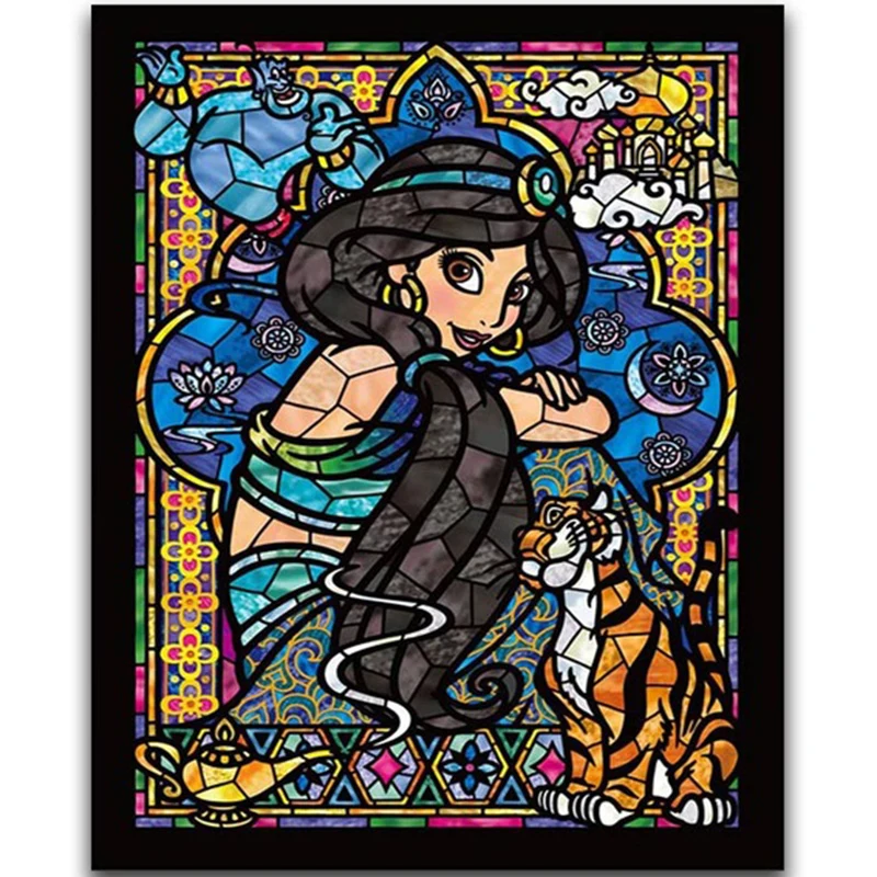 

DIY Full Square/Round Diamond Painting Cartoon girl