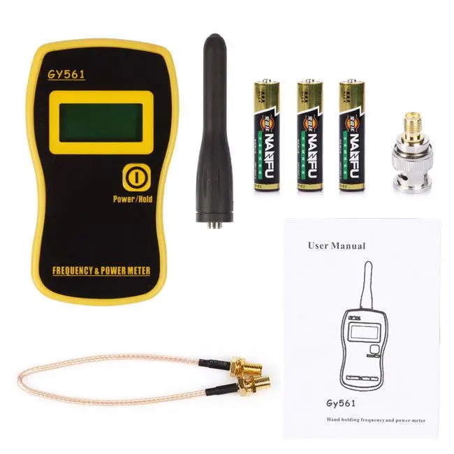

GY561 Frequency Counter Handheld Tester & Power Meter for Two-Way Ham Radio