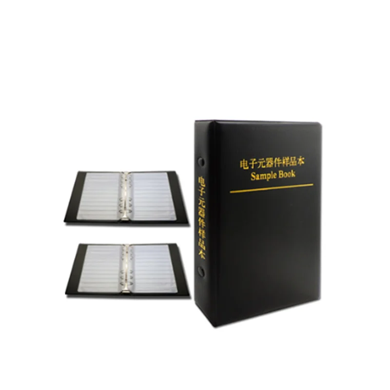 Резистор конденсатор индуктор IC SMD пустая книга образцов для электронных