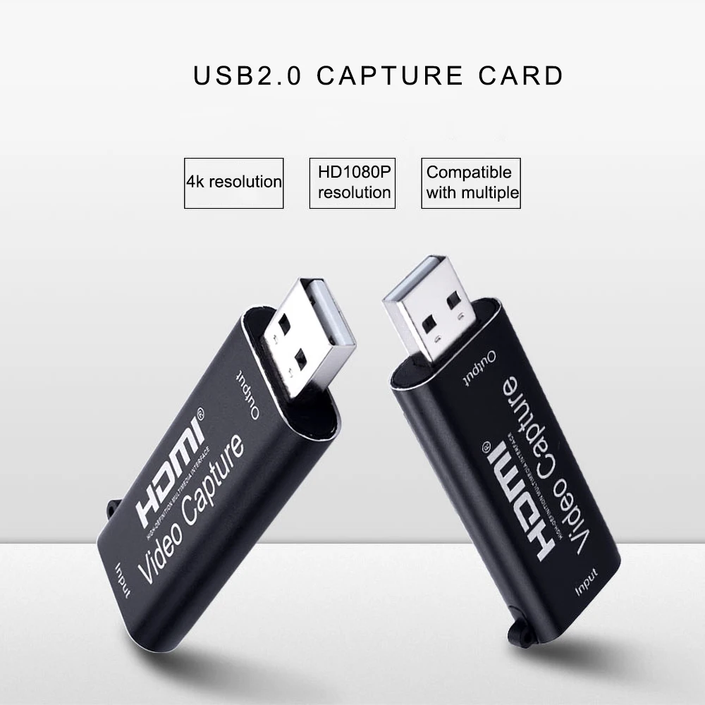 Kebidumei tarjeta de captura de vídeo HDMI USB 2,0 para videocámara de DVD para juegos, cámara HD, grabación en vivo, de vídeo|Tarjetas sintonizadoras de TV y vídeo| - AliExpress