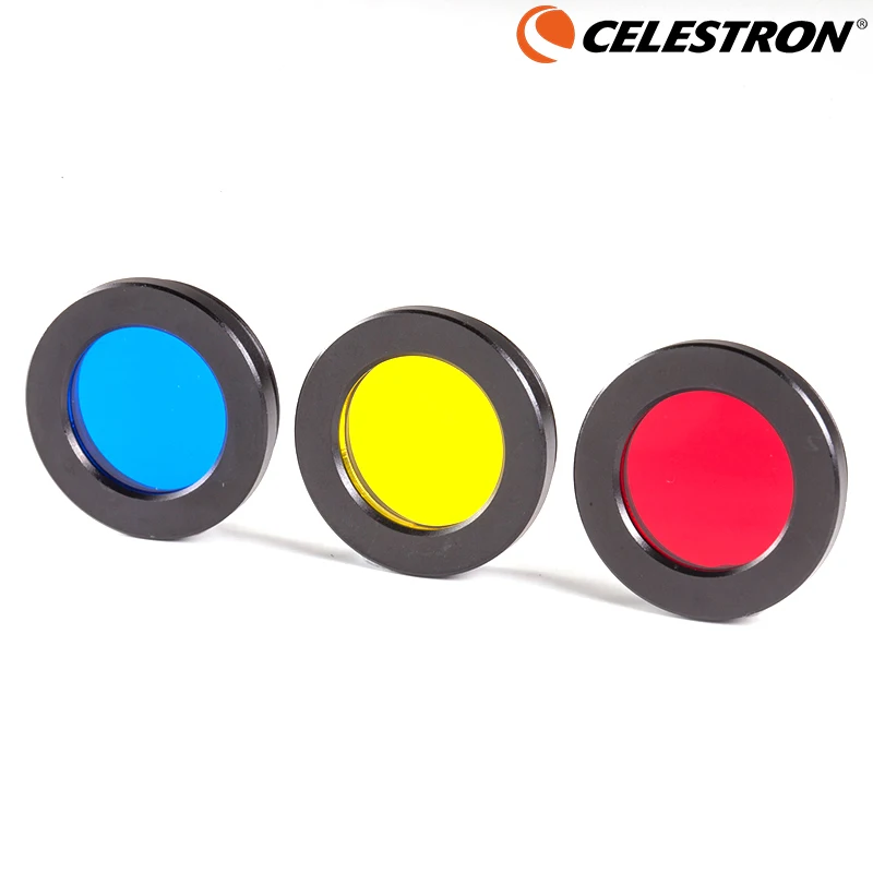 Celestron 1 25 &quotM28x0.6 нить планетарный звезда фильтры Nebula окуляра 3 шт. комплект для