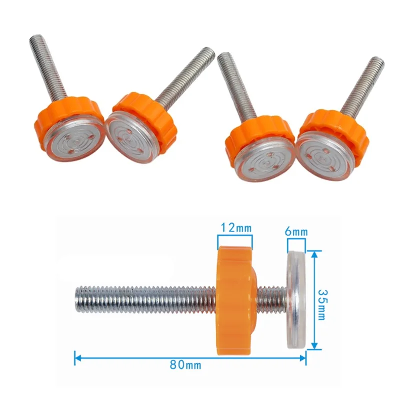 4Pcs/Pack Baby Pet Safety Stairs Gate Screws/Bolts with Locking Nut Spare Part Accessories Kit Baby Safety Doorways High Quality
