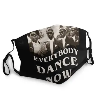 

Coffin Dance Mouth Face Mask Funeral Ghana Everybody Dance Now Reusable Quarantine Anti Haze Dust Protection Cover Respirator