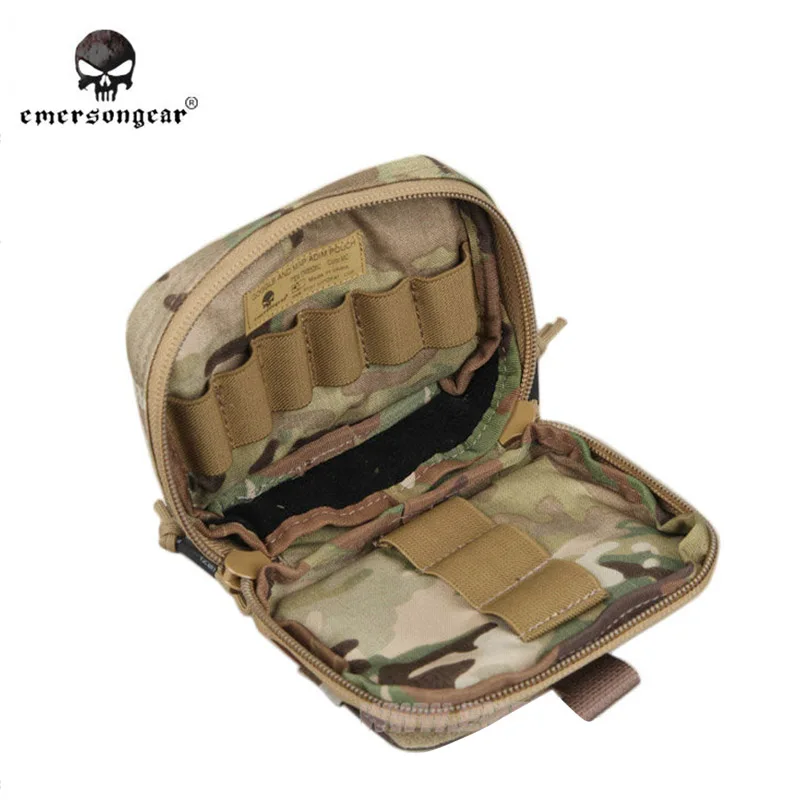 Emerson gear тактическая Многоцелевая сумка для очков и карт и нейлоновый подсумок Военная армейская Молле Боевая Экипировка