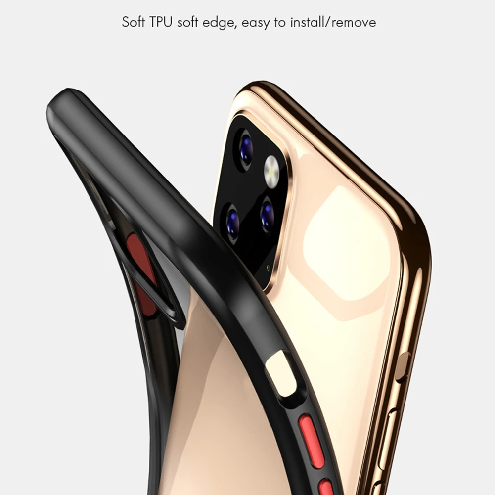 Для iphone 11 Pro Max против царапин Мягкий мобильный защитный чехол для задней панели телефона чехол для iphone 11 Pro Чехол для телефона для iphone 11 чехол