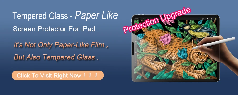 Paper Like PET Matte Write Painting Film Screen Protector For iPad 10.2 Pro 11 Air 5 4 10.9 Mini 3 4 5 6 9.7 10.5 2022 8th 9th