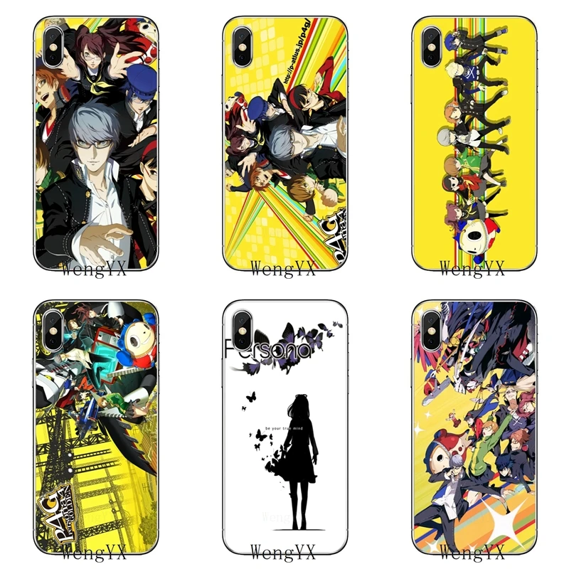 

japan game Persona 4 cartoon silicone Soft case For Samsung Galaxy S10 A10 A30 A40 A50 A60 A70 A6s A8 A9s J4 J6 Plus J8 2018