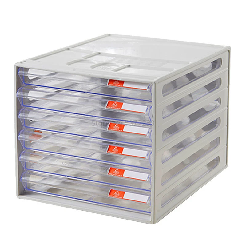 Desktop Filing Sixstory Storage Box Plastic Drawer