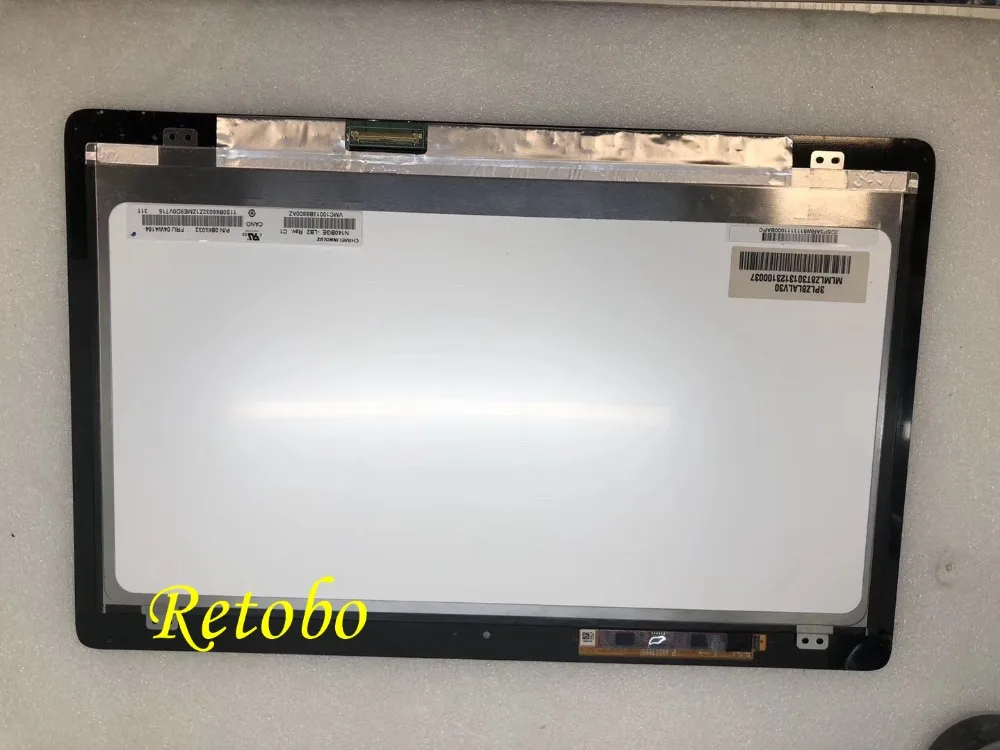 14," ноутбук сенсорный экран+ ЖК-дисплей в сборе для lenovo U410 сенсорный ЖК-экран в сборе