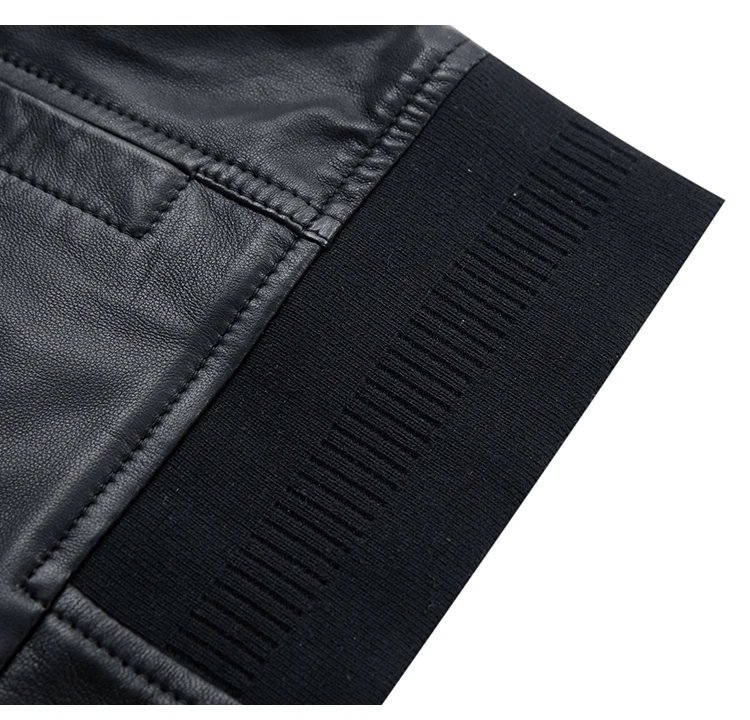 JackJones Мужская Мода Тренд натуральная кожа куртка из натуральной овчины пальто мужская одежда 219310503
