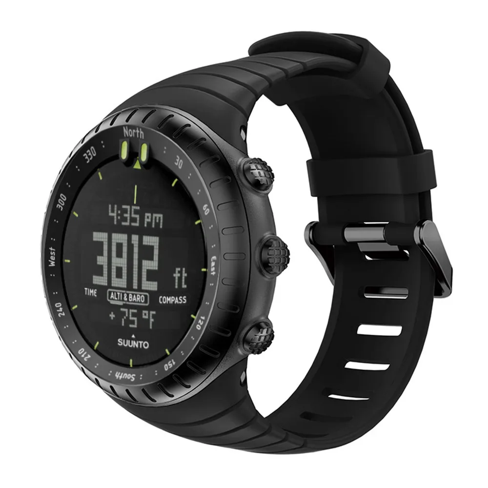 Мягкий силиконовый браслет для ядра Suunto Frontier/классические сменный Браслет для часов для ядра Suunto smart watch браслеты