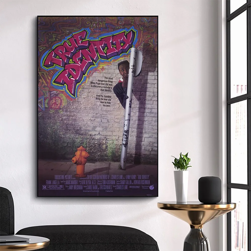 WM3228 True Identity Classic Movie HD Silk Fabric Poster Art Decor Indoor Painting Gift
