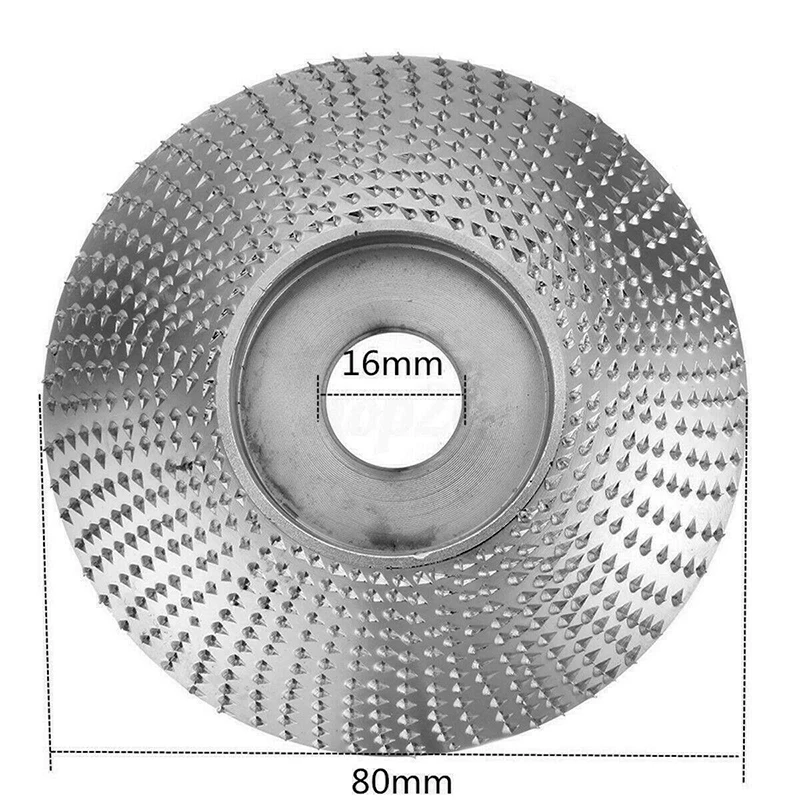 Вольфрамовый твердосплавный шлифовальный резной шлифовальный диск для углового шлифовального станка шлифовальный роторный круг пластина абразивный инструмент 80x16 мм