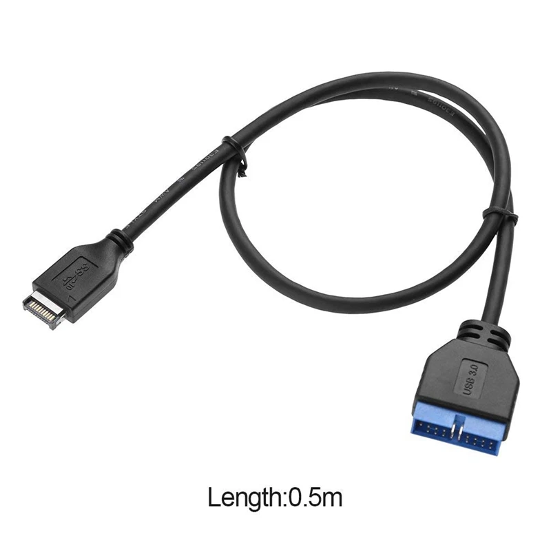 USB3.1 type-E Мужской к USB3.0 IDC 20Pin Женский удлинитель шнур для ASUS