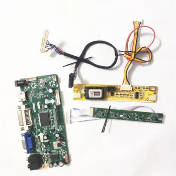

For N170C1-L01/L02 VGA HDMI DVI M.NT68676 display controller drive card LVDS 30Pin CCFL LCD monitor panel 1440*900 17" DIY kit