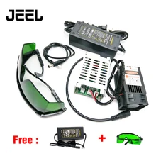 15 Вт лазерная головка для ЧПУ гравер 450нм 15000 МВт 12 В лазерный модуль ttl регулируемый фокус DIY Лазерный резак гравер аксессуары