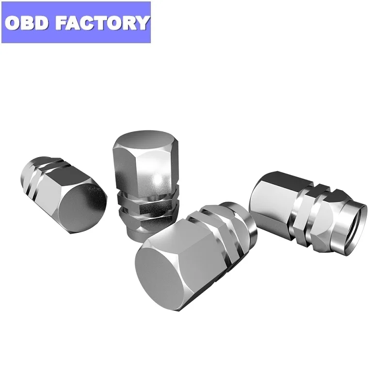 4XAluminum шины Колесные диски для остановки воздуха колпачки вентиля шин Обложка