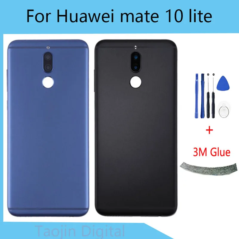 

NEW For Huawei Mate 10 lite Battery Cover G10 Rear Door Housing Back Case Replaced 5.9" For Huawei Nova 2i Battery Cover