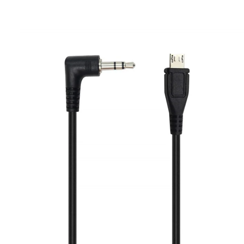 Optimize Audio Connections! 30cm 90-Degree Elbow Micro USB/Mini USB to 3.5mm Audio Cable for V8 Live Microphones, Headsets, and Phone Audio – Upgrade Your Listening Experience! Description Image.This Product Can Be Found With The Tag Names Computer Cables Connecting, Computer Peripherals, Micro usb, PC Hardware Cables Adapters