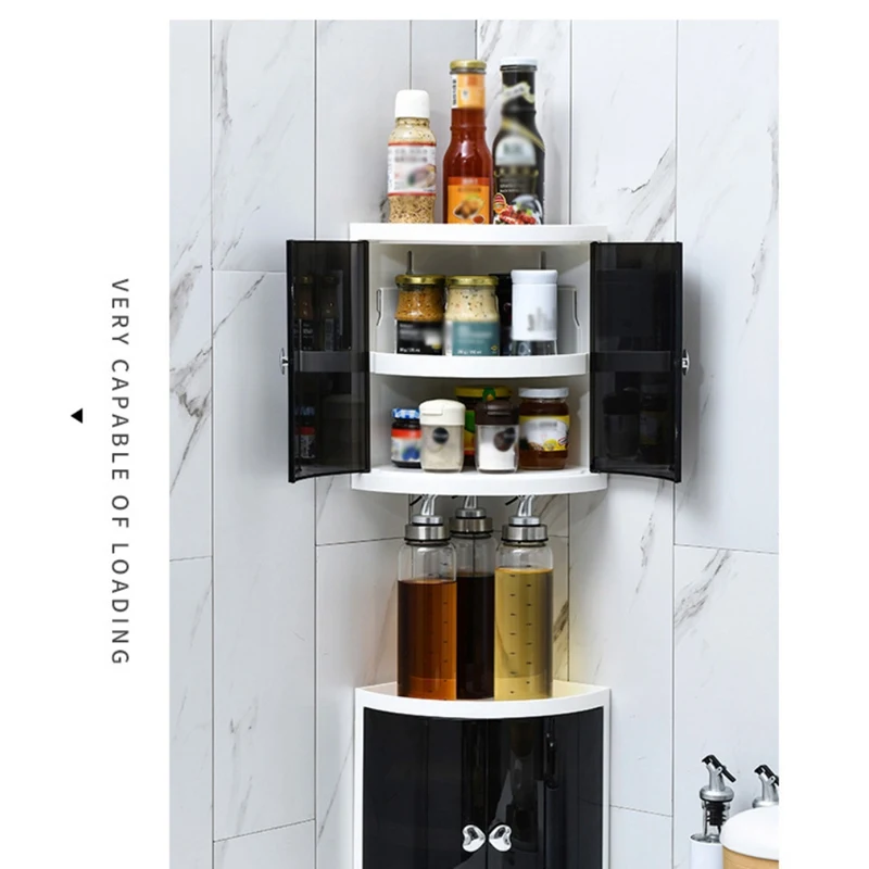 

Bathroom Corner Shower Shelf waterproof Shampoo Shower Shelf Holder Kitchen Storage Rack Dust Proof Organizer Bathroom Accessory