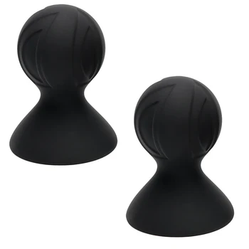 

1 Pair Silicone Nipple Sucker Vacuum Breast Massager Stimulator Suction Body Enhancer Hand Cupping for Female Size L