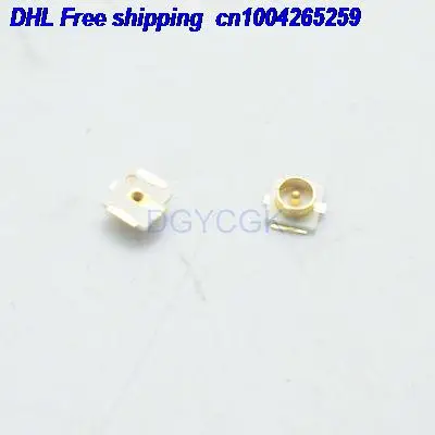 

DHL 10pcs 100pcs connector IPX female jack solder SMD SMT PCB female ACE mount straight female connector 22-ct