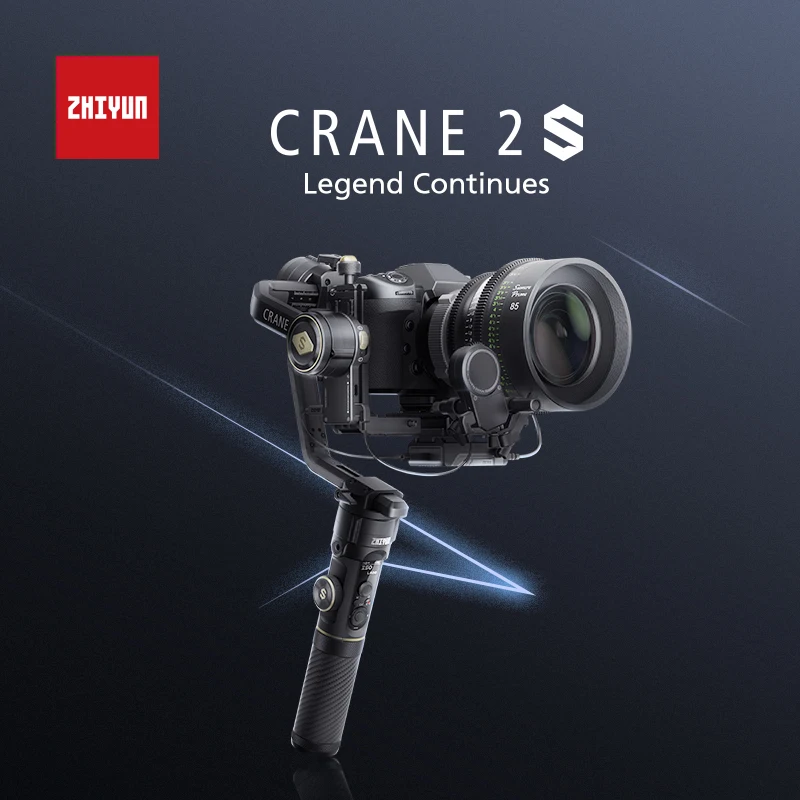 ZHIYUN Crane Plus 3 осевой Карманный Стабилизатор Для беззеркальных цифрового