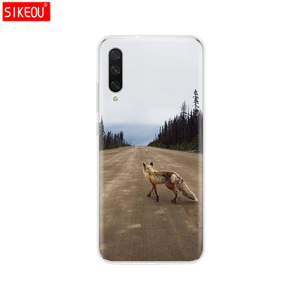 33697 Силиконовый чехол для Xiaomi mi A3, чехол с полной защитой, мягкая задняя крышка из ТПУ, чехол для телефона s для Xio mi A3, бампер, кошечка, цветок - Цвет: 33697