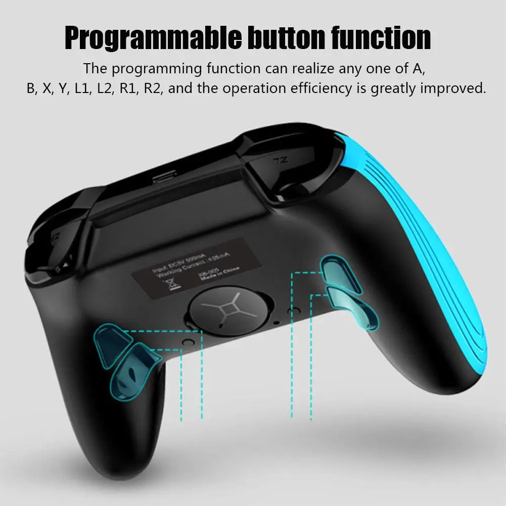 Игровой контроллер, геймпад, Bluetooth 4,0, беспроводной пульт дистанционного управления, игровой коврик для NS Switch, Android, игровая консоль, плеер