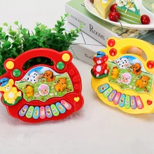 Детская электронная клавиатура Младенцы раннее образование многофункциональное животное музыкальное пианино обучающее пианино детская игрушка 1-2-3-лет