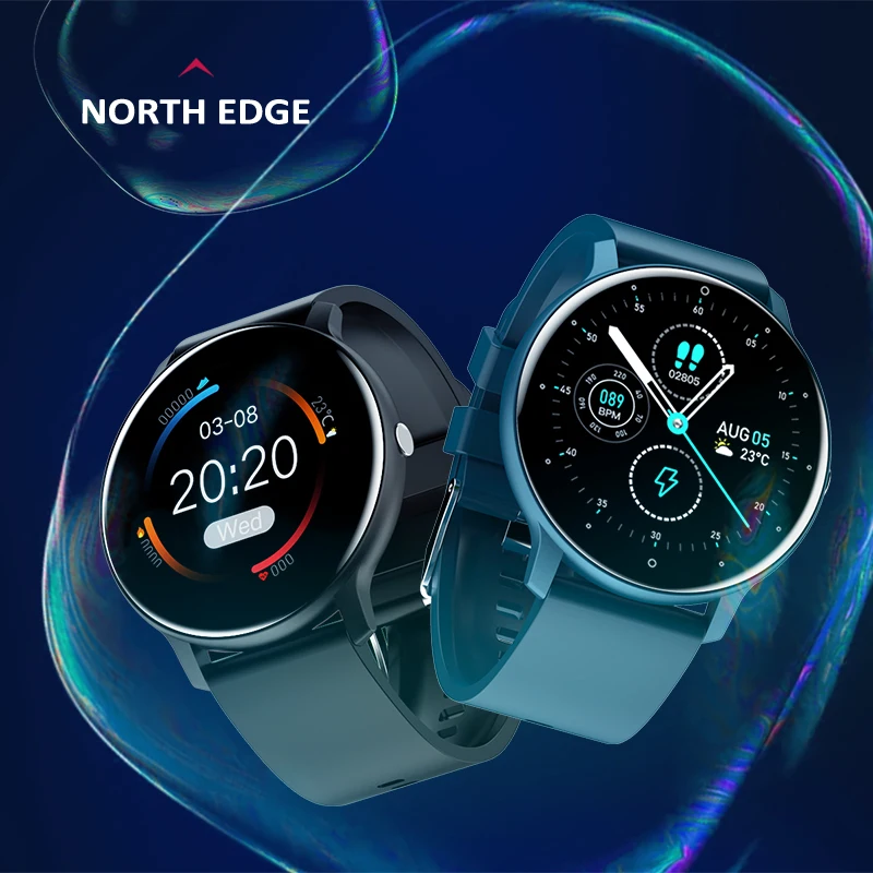 Norte dos Homens Monitor de Pressão Relógio para Xiaomi Borda Relógio Inteligente Atividade Rastreador Freqüência Cardíaca Arterial Mulheres Smartveres Novo Ios 2022 - Image 3