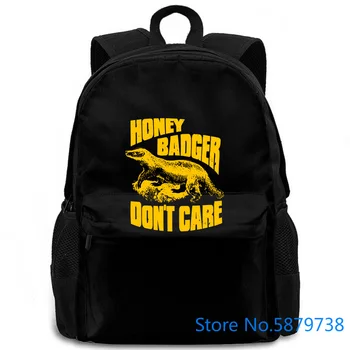 

Ripple Junction Honey Badger Don't Care Illustration New women men backpack laptop travel school adult student