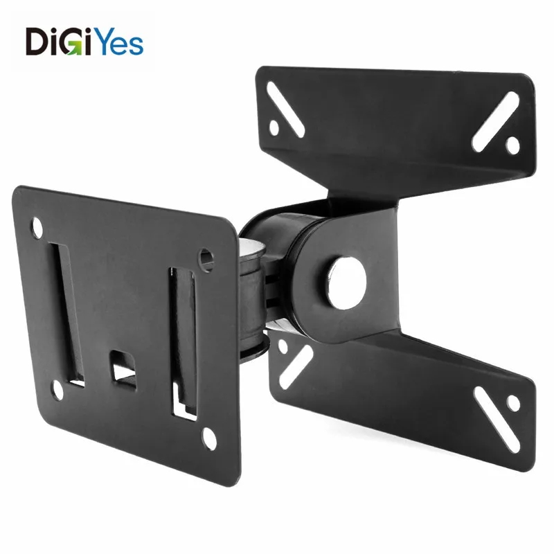

Universal Adjustable 0.28KG TV Wall Mount Bracket Support 180 Degrees Rotation for 14 ~ 24 Inch LCD LED Flat Panel TV New
